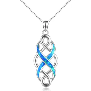 Řetízek Olivie Stříbrný náhrdelník OPÁL 5605 Ag 925; ≤5,0 g.