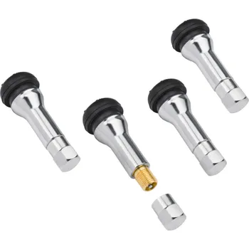 Sada na opravu pneumatiky ProfiGaráž Ventil TR 414 chromovaný pro hliníkové ráfky 4ks