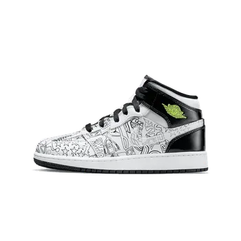 Dámské tenisky Air Jordan Jordan 1 Mid "DIY" (GS) Velikost: 36.5