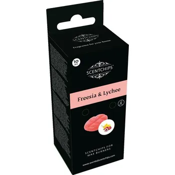 vonný vosk Scentchips Vonné vosky Freesia & Lychee - balení 10 ks