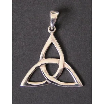 Přívěsek Keltská trikvetra - stříbrný přívěsek
