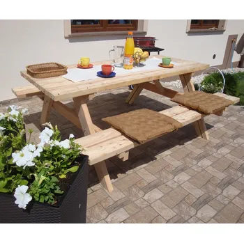 Zahradní lavice BF Barry piknikový stůl modřínový