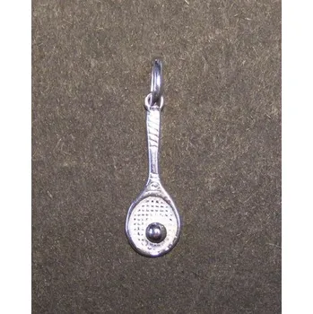 Přívěsek Tenisová raketa (pálka) - stříbrný přívěsek