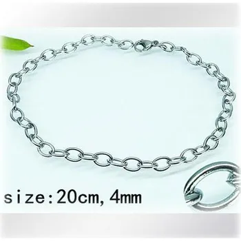 Řetízek Ocelový náramek 20cm dlouhý