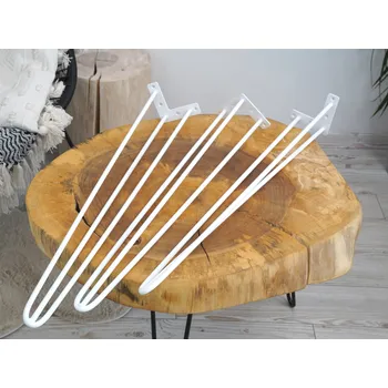 Stolová podnož Treesome Industrial Hairpin Noha 3 ramenná Bílá 1ks Rozměr: 71 cm