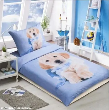 Povlečení POVLEČENÍ fototisk 3D efekt LABRADOR