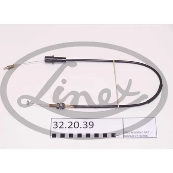 Lanko parkovací brzdy Lanko plynu, , 848746, 848748, 90076390, LINEX, 32.20.39