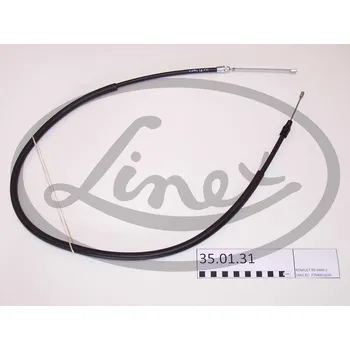 Lanko parkovací brzdy Tazne lanko, provozni brzda, 11667, LINEX, 35.01.31