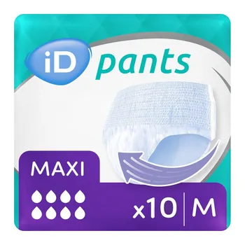 Inkontinenční kalhotky Ontex iD Pants Maxi 5531280100 M 10 ks