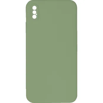 Pouzdro na mobilní telefon CVK Kryt světle zelený na iPhone XS Max