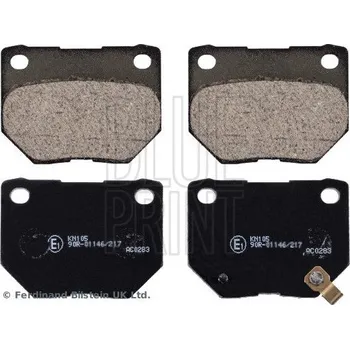 Brzdová destička Sada brzdových destiček, kotoučová brzda BLUE PRINT ADS74227