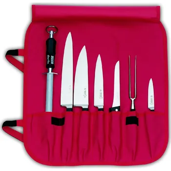 Kuchyňský nůž Sada kovaných nožů - 7 kusů + pouzdro, GIESSER