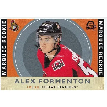 Karetní hra insert RC karta ALEX FORMENTON 17-18 OPC Update Marquee Rookie Retro číslo 647