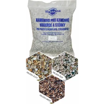 Kamenný koberec NATUROUT Říční oblázky, frakce 4/8, pytel 20 kg (šedá / 1ks)