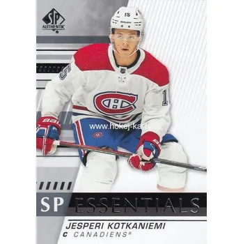 Sběratelská karetní hra insert karta JESPERI KOTKANIEMI 19-20 SP Authentic SP Essentials číslo SPE-JK