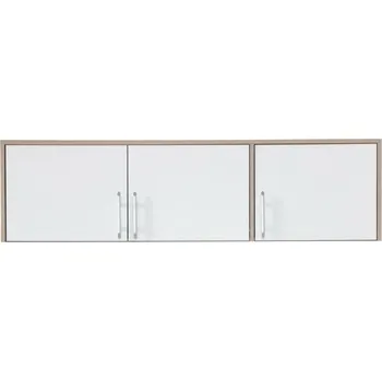 Nástavec na skříň Meblar Smart 2 150 x 40 x 56 cm bílý/dub sonoma