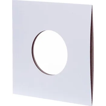 Příslušenství pro gramofon Vnější papírový obal na desky SP 7" Bílá