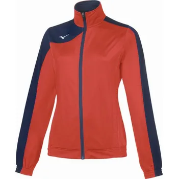 Dámská sportovní souprava Mizuno Knitted Tracksuit/Red/Navy Velikost: L