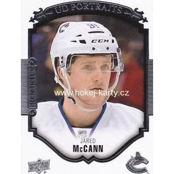 Karetní hra insert RC karta JARED McCANN 15-16 UD Ser. 2 Portraits Rookies číslo P-102