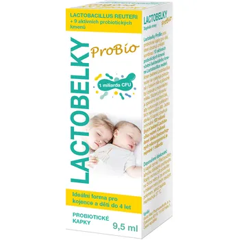 SWISS MED Pharmaceuticals Lactobelky Probio probiotické kapky 9,5 ml