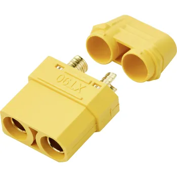 RC vybavení Reely RE-7471836 zástrčkový konektor k propojení akumulátoru a regulátoru RC modelu XT90 pozlacené 1 ks