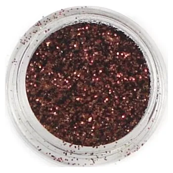 Vánoce Třpytky hnědé 50g