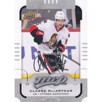 Karetní hra paralel karta CLARKE MacARTHUR 15-16 MVP Silver Script číslo 29