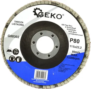 Brusný kotouč Geko G00302 125 mm