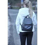 Dámský kožený batůžek do města 222 černý, IL GIGLIO