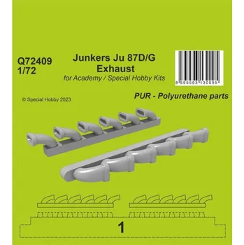 Plastikový model 1/72 Junkers Ju 87D/G Exhaust (ACAD/SP.HOBBY)
