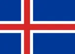 Oboustranná vlajka z polyesteru Island…