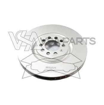 Pilový kotouč ZIMMERMANN Kotouč brzdový 312X25 mm 5x100 mm 8N0615301A - Zimmermann