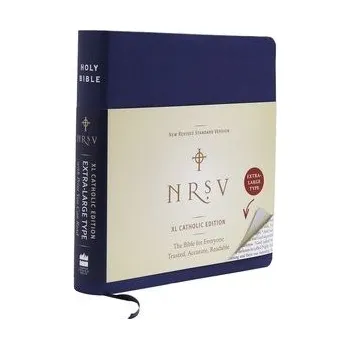 NRSV XL, Catholic Edition, Navy Leathersoft - Catholic Bible Press
