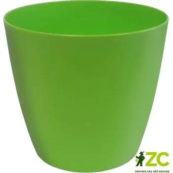 Obal na květináč Obal ELLA - matná zelená 9 cm