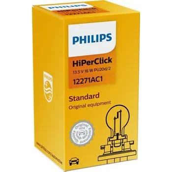 Autožárovka Philips 12271AC1 Žárovka 12V PCY16W PU20d/2