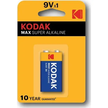Článková baterie Kodak MAX K9V alkaline blistr (9V)