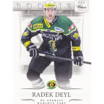 Sběratelská karetní hra řadová RC karta RADEK DEYL 14-15 OFS Classic Ser. 2 Rookie číslo 392