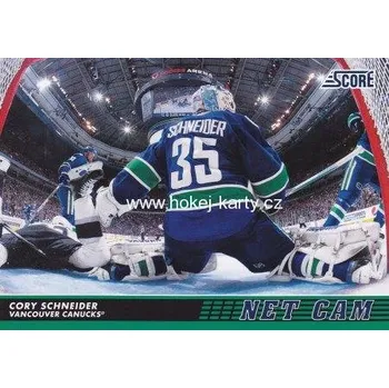 Karetní hra insert karta CORY SCHNEIDER 12-13 Score Net Cam číslo NC15