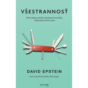 Kniha Všestrannosť - David Epstein (E-Kniha)