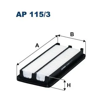 Vzduchový filtr Vzduchový filtr FILTRON AP 115/3