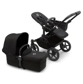 Kočárek Bugaboo Donkey5 Kompletní kočárek Mono - Black/Midnight Black/Midnight Black