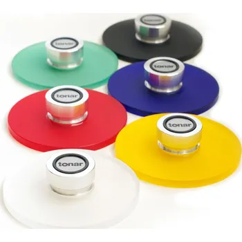 Příslušenství pro gramofon Tonar Record Player Clamp - antivibrační svorka Žlutá