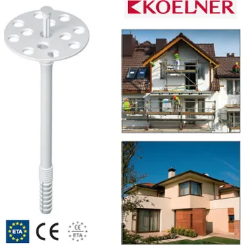 Hmoždinka KI-10 Hmoždinka s natloukacím umělohmotným trnem (10 x 70 mm / 250ks)