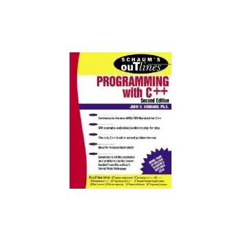 Cizojazyčná kniha Schaum's Outline of Programming with C++ - Hubbard, John