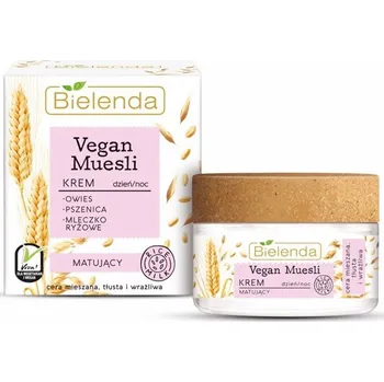 Masážní přístroj Bielenda Vegan Müsli matující krém na obličej 50ml