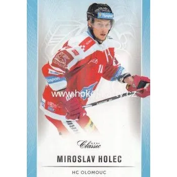 Sběratelská karetní hra paralel karta MIROSLAV HOLEC 16-17 OFS Classic Ser. 1 Blue /50
