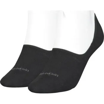 Dámské ponožky W Footie Mid Cut 2P 701218771 001 - Calvin Klein 39-42