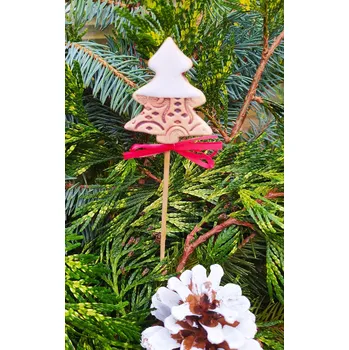 Vánoční dekorace Zápich vánoční - stromeček