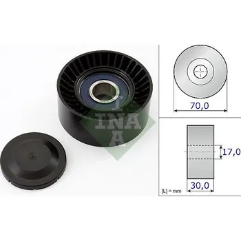 Napínací kladka, žebrovaný klínový řemen Schaeffler INA 531 0873 10