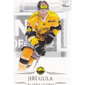 Karetní hra řadová karta JIŘÍ GULA 14-15 OFS Classic Ser. 1 číslo 150